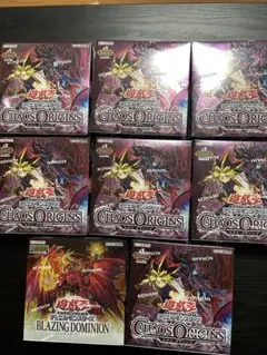 遊戯王OCG CHAOS ORIGINS 3 box シュリンク付き コナミ コナミデジタルエンタテインメント 遊戯王OCG デュエル