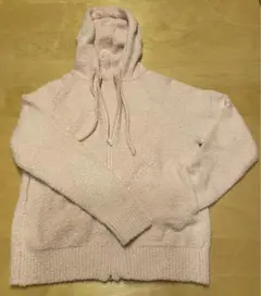 【未使用】UNIQLO ユニクロ もこもこ モコモコ パーカー ピンク S