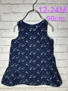 baby GAP コーデュロイ　花柄　ワンピース　子供服