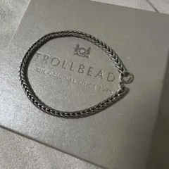 トロールビーズ　シルバー　ブレスレット