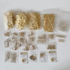 アクセサリーパーツまとめ売り(ゴールド系)