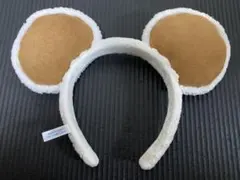 東京ディズニーランド　カチューシャ ボア モコモコ ダッフィー風