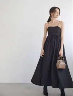 ACYM Pin strap volumy dress キャミワンピース(F)