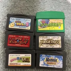 ゲームボーイアドバンス ソフト 6本セット
