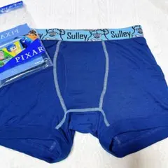 新品　ピクサー サリー ボクサーパンツ Mサイズ　メンズ　前開き　ネイビーブルーのサムネイル