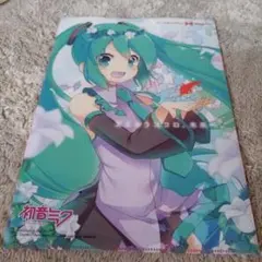 初音ミク A4クリアファイル 花柄
