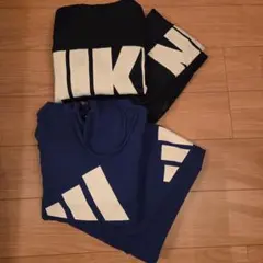 NIKE & adidas パーカーセット