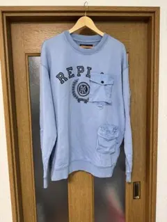 REPLAY スウェット トレーナー XL ライトブルー 新品　未着用のサムネイル