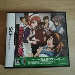 涼宮ハルヒの直列 ニンテンドーDSゲームソフト 取扱説明書付き
