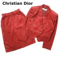 クリスチャンディオール セットアップ ダブル コーデュロイ M