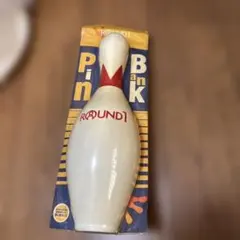 ROUND1 ボウリングピン型 貯金箱
