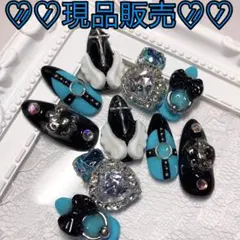 【現品】サブカル ネイルチップ 量産型 地雷系 y2k シズニルック