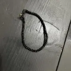 ハンドメイドパーツ　ブラックスピネル