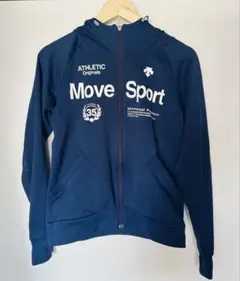 DESCENTE デサントMove Sportレディース パーカーネイビー