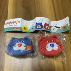 mojojojo フェイスマスコット 青＆赤