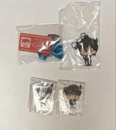 名探偵コナン　江戸川コナン　チャーム付きネームバッジ　アクスタ　ラバーストラップ