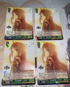 ユニアリ 物語 千石撫子 スタートデッキ プロモ - メルカリ