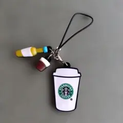 Starbucks カップ型 ストラップ キーホルダーのサムネイル