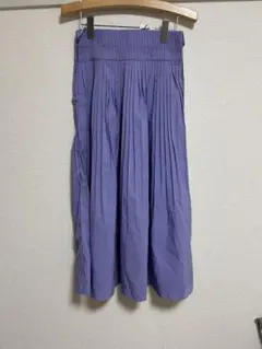 ZARA プリーツスカート パープル Sサイズのサムネイル
