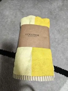 L'OCCITANE イエローバスタオル 約110cm×60cm