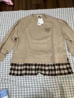 最終価格❗️ピンクラテ　新品　トレーナー　160