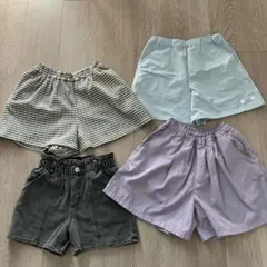 130-140 ガールズショートパンツ　まとめ売り
