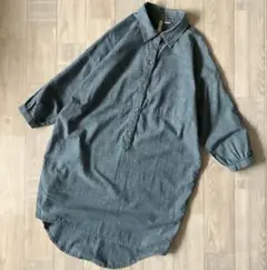【Levi's】レディース プルオーバー 七分袖 シャンブレー M〜L相当