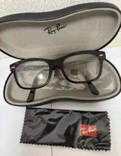 【Ray-Ban】ブラック メガネ ケース付き