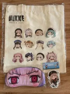 勝利の女神：NIKKE 非売品 トートバッグ アイマスク ステッカーセット