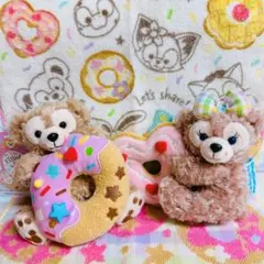 ダッフィー シェリーメイ ぬいぐるみバッジ フィルド・ウィズ・ジョイ ＆フレンズ