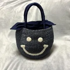 KEITAMARUYAMA 虎刺繍 青 かごバッグ - メルカリ