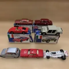 トミカ】 スーパーカー Cセット 当時物 欠品あり - メルカリ