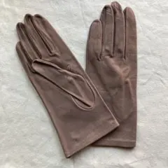 イタリア製クラシックスタイル本革手袋スエード モーヴカラーサイズ8未使用