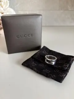 GUCCI シルバー ダブルGロゴリング6号 - メルカリ