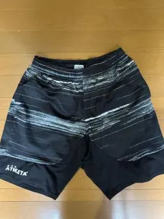 ATHLETA ハーフパンツ Mサイズ 黒/グレー