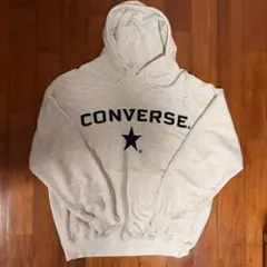 CONVERSE グレー パーカー