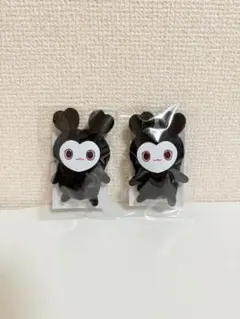 twice 国立 入場特典 指人形 黒ラブリー　2点