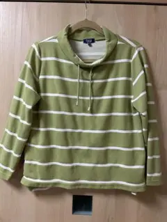 PART2 ストライプ 長袖Tシャツ XL