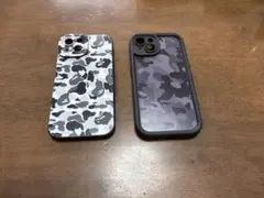A BATHING APE風　iPhone15ケース 2点セットのサムネイル
