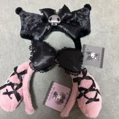 今だけ！真夜中のメロクロ　カチューシャ　マイメロ　クロミ　サンリオ