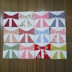 パッチワーク キルトトップ 未完成 ハンドメイド