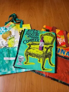 【TRADERJOE'S 】エコバッグ三点セット