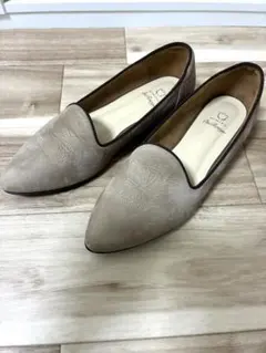 美品 HIMIKO On Rouge 日本製 オペラシューズ 23cm スエード