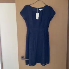 PROPORTION BODY DRESSING ネイビー 半袖 ワンピースのサムネイル