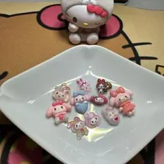 めろちゃん サンリオ ネイルパーツ 10個セット