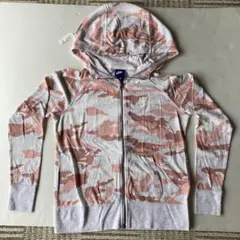 ナイキ NIKE フード付 ジップアップ パーカー 薄手生地 Ｌ