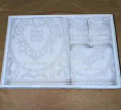 未使用☆箱なしGIVENCHY ジバンシィタオルセット ホワイト×ライトグレー