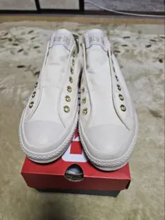 CONVERSE ALL STAR ホワイト スリッポン　27cm