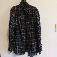 【COMME CA DU MODE】チェックシャツ＜シワ加工＞のサムネイル