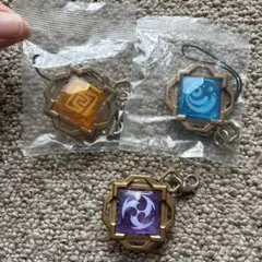 ●原神 神の目ストラップ キーホルダー/ストラップ　おまけ付き●のサムネイル